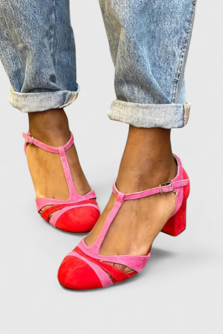 Rosalie™ | Tacones Retro con Estilo Vibrante