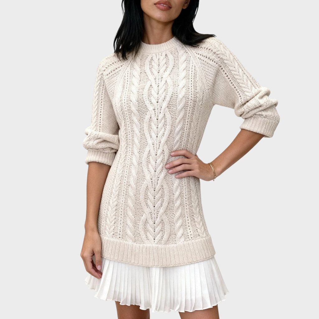 Vestido Gabriela de Punto Trenzado