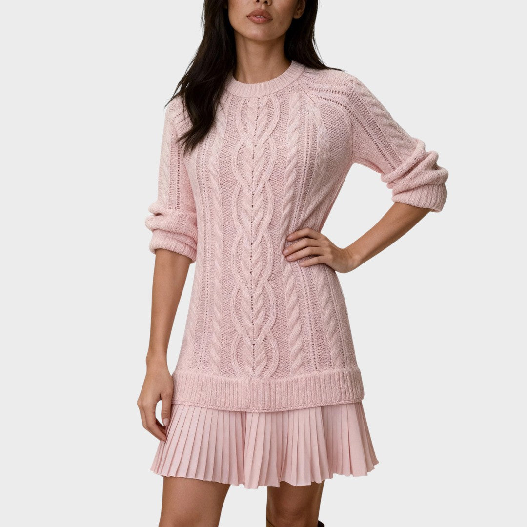 Vestido Gabriela de Punto Trenzado