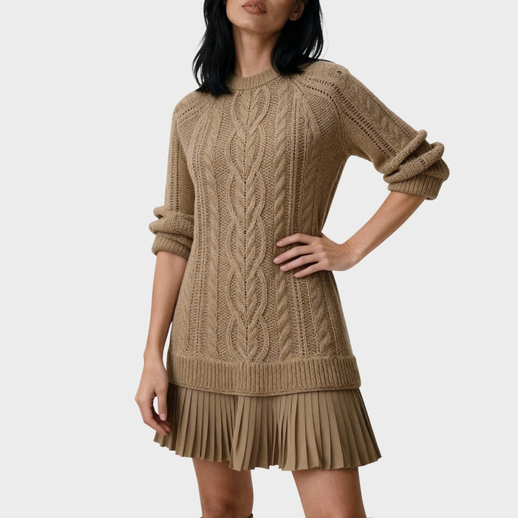 Vestido Gabriela de Punto Trenzado