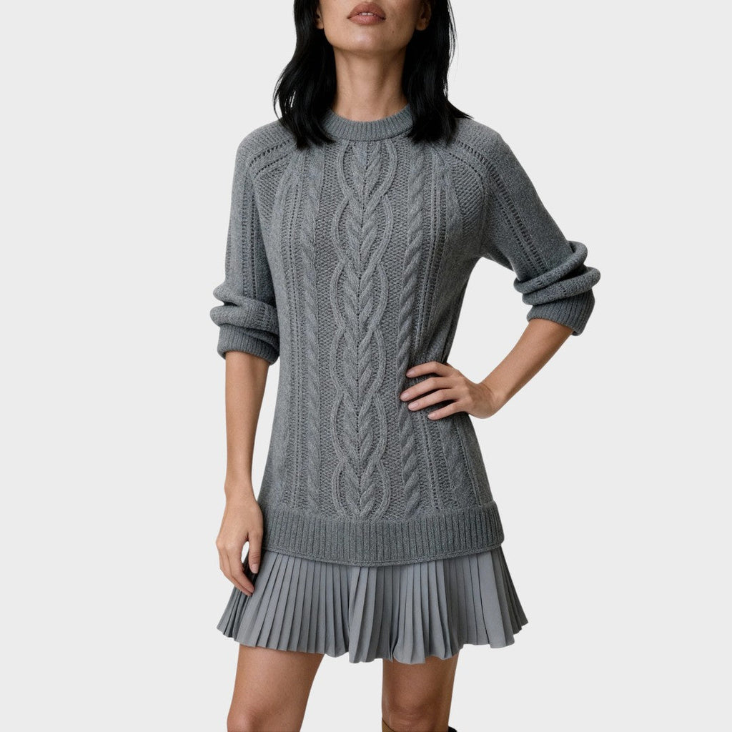 Vestido Gabriela de Punto Trenzado
