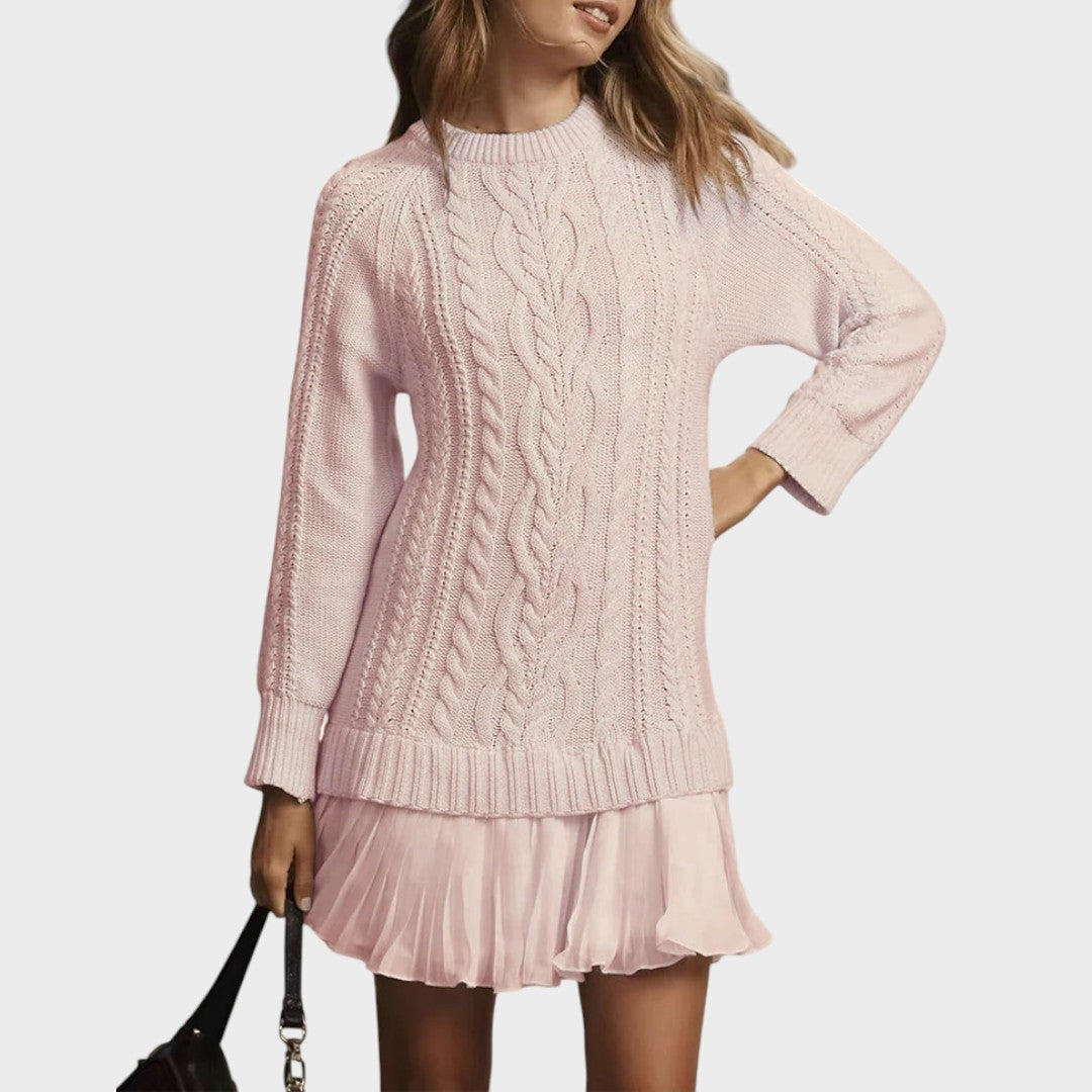 Vestido Gabriela de Punto Trenzado