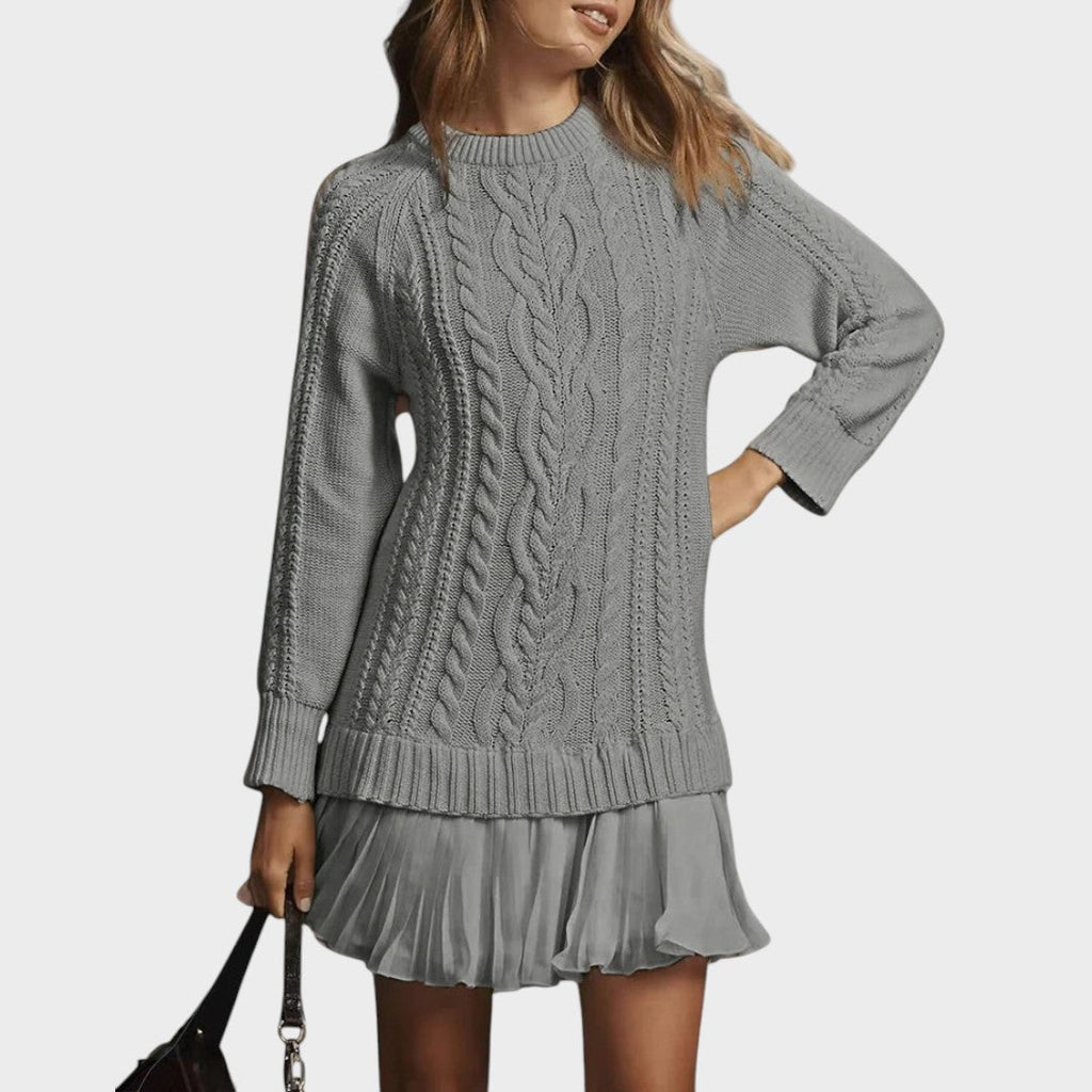 Vestido Gabriela de Punto Trenzado