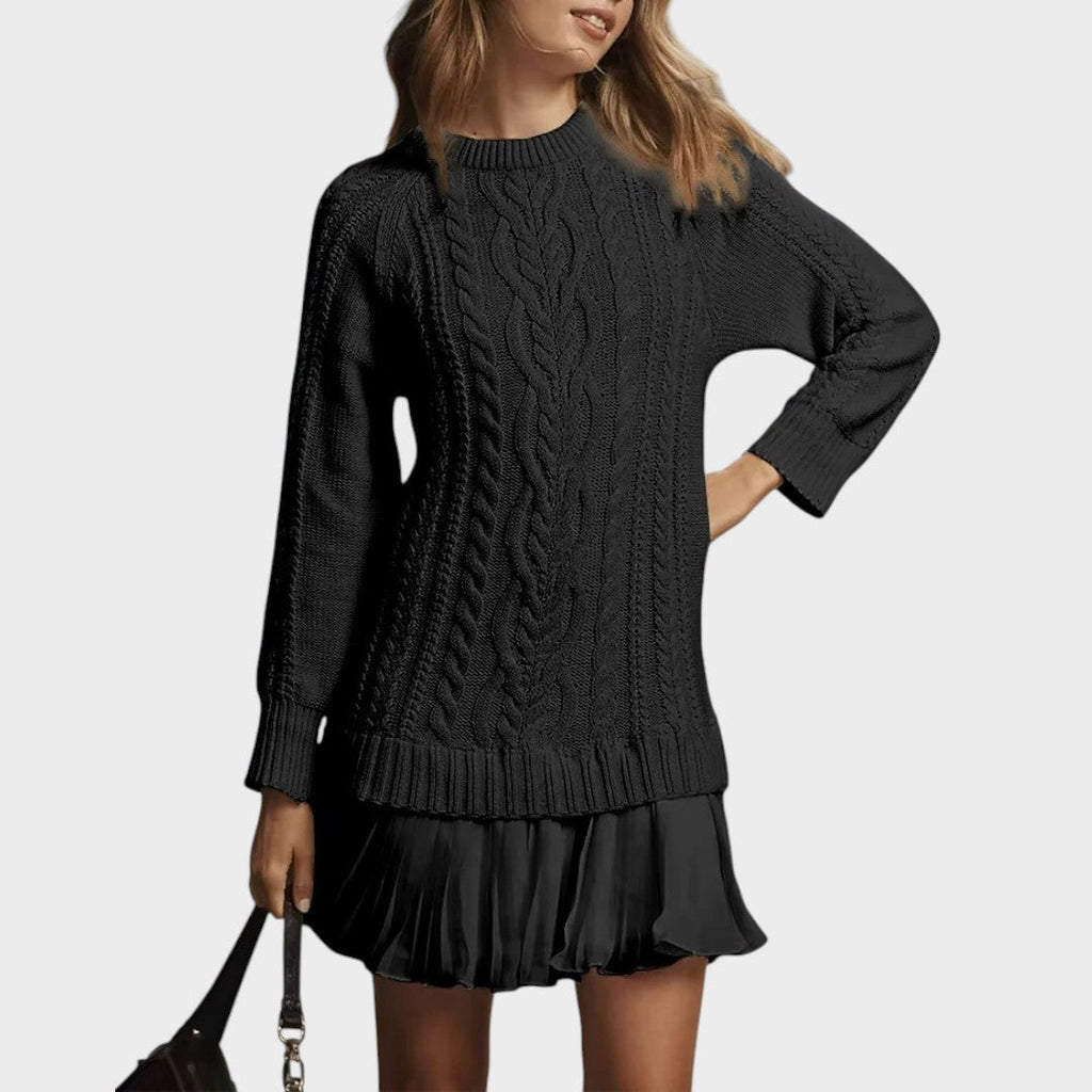 Vestido Gabriela de Punto Trenzado