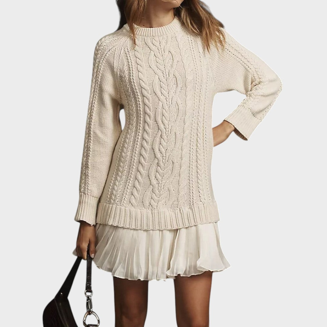 Vestido Gabriela de Punto Trenzado
