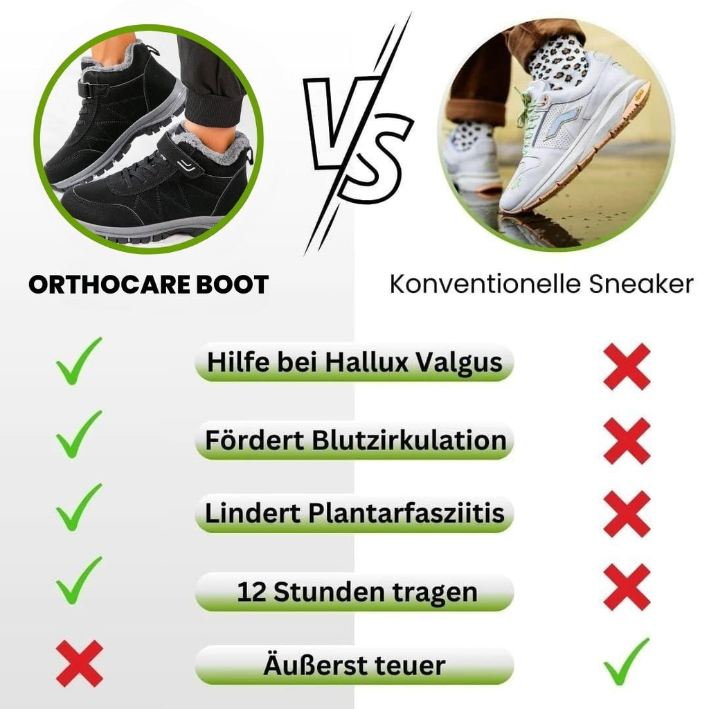 OrthoCare Boot - zapato cómodo y ergonómico para aliviar el dolor