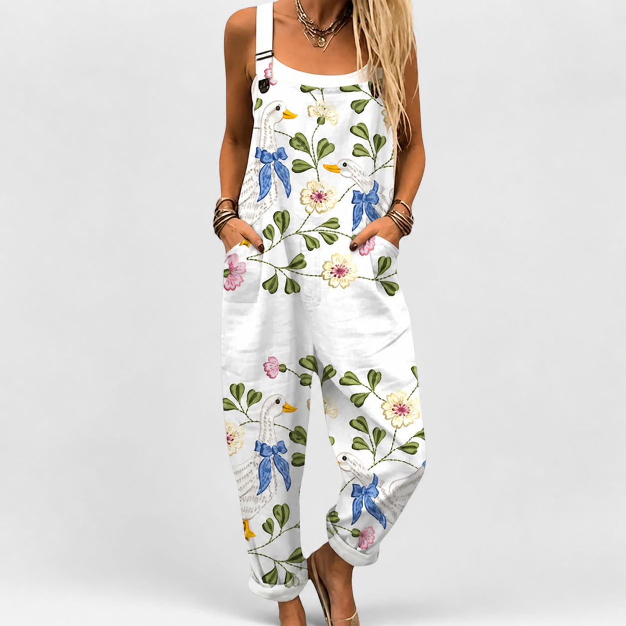 Nicoletta™ | Tuta Stampata Floreale