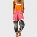 Livia™ | Tuta Stampata Multicolor Rosa e Arancione