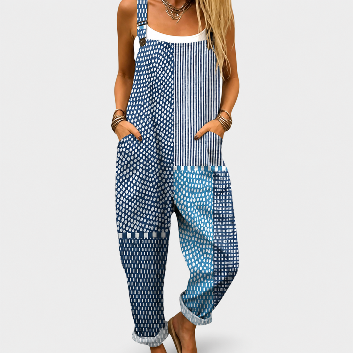 Flavia™ | Tuta Liscia Azzurro Cielo