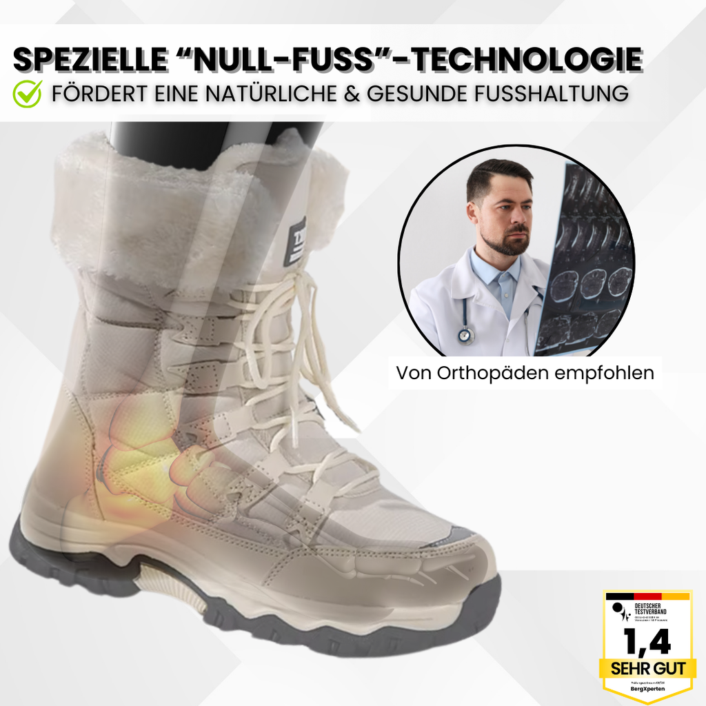 OrthoPolar - Botas aislantes, impermeables y anti-dolor para otoño e invierno