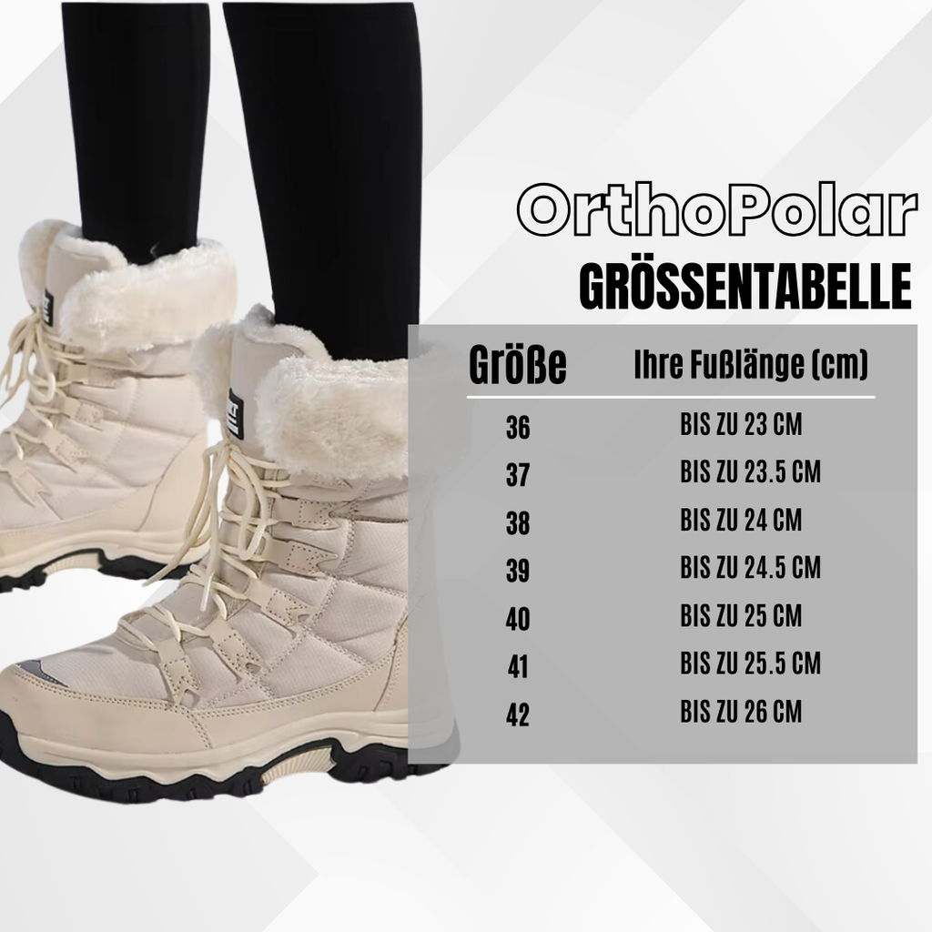 OrthoPolar - Botas aislantes, impermeables y anti-dolor para otoño e invierno