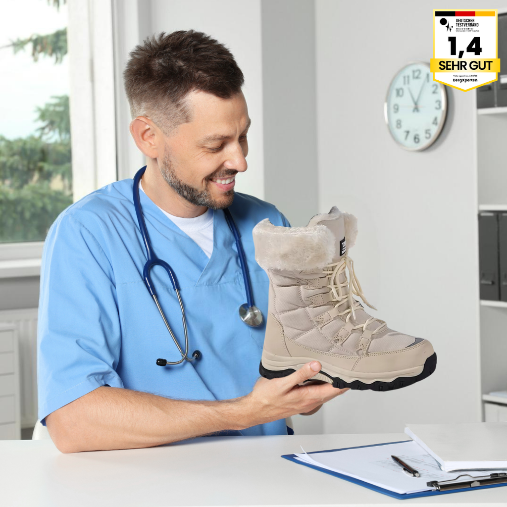 OrthoPolar - Botas aislantes, impermeables y anti-dolor para otoño e invierno