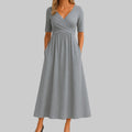 Joana | Vestido midi elegante