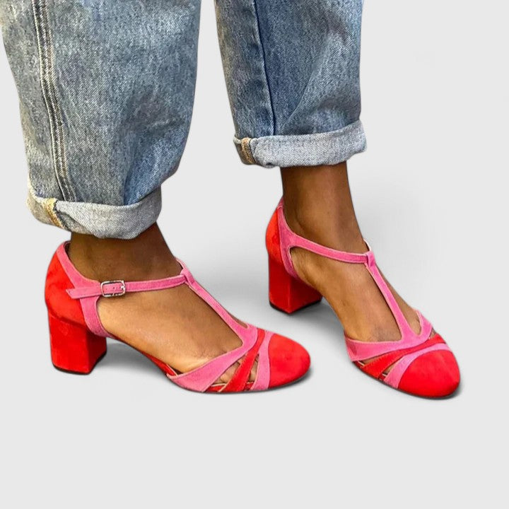 Rosalie™ | Tacones Retro con Estilo Vibrante