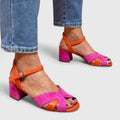 Lunaria™ | Sandalias Bicolor con Estilo Vibrante