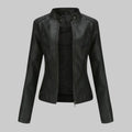 Romina | Chaqueta de Cuero Casual