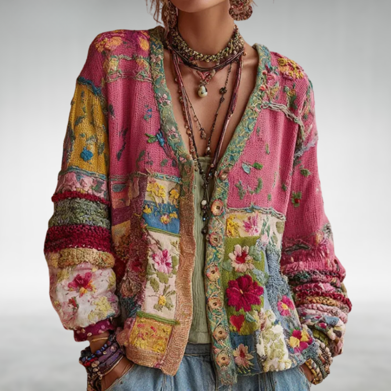 Genova | Cardigan Patchwork