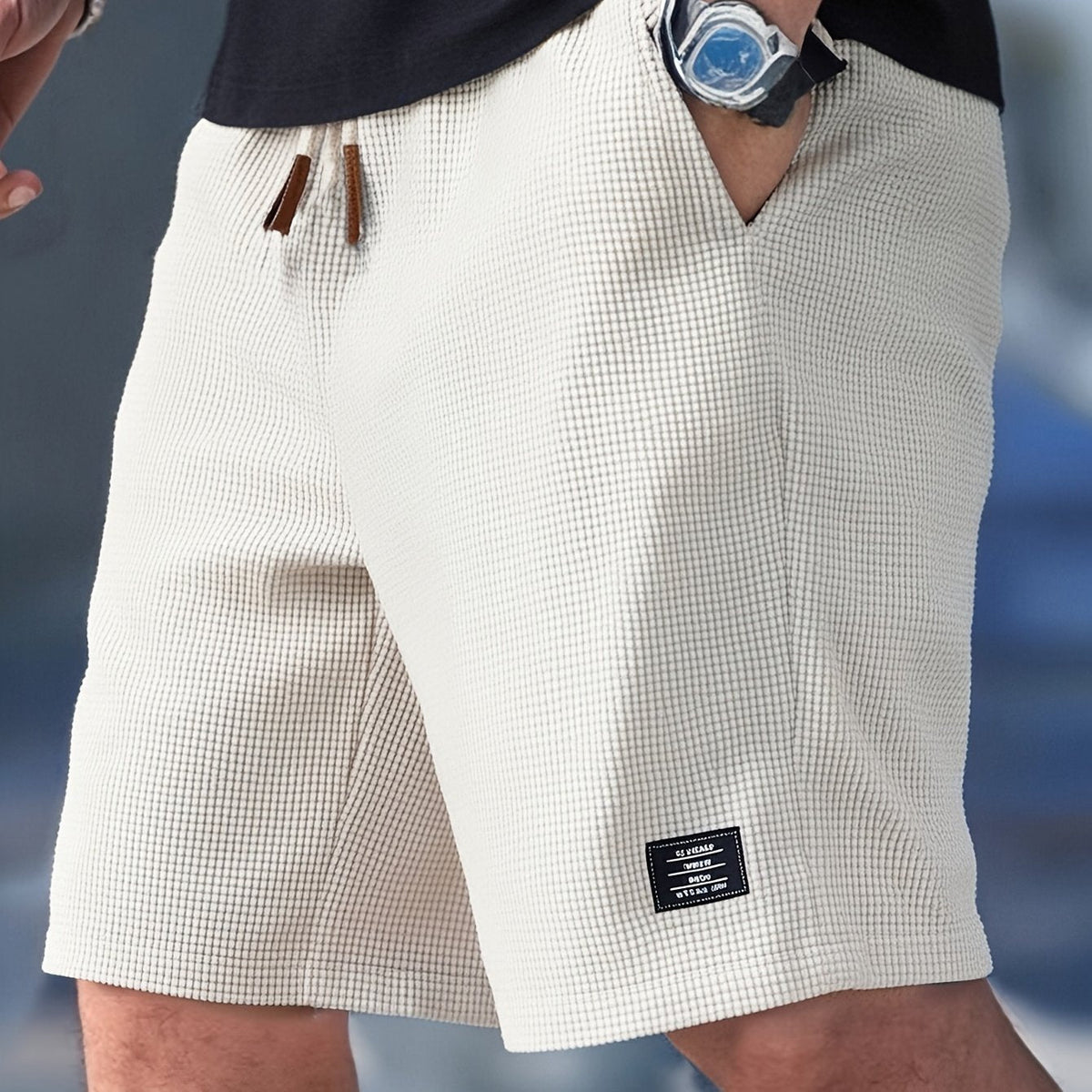 Nathan | Pantalones cortos de verano elegantes para hombres – Ajuste sin esfuerzo