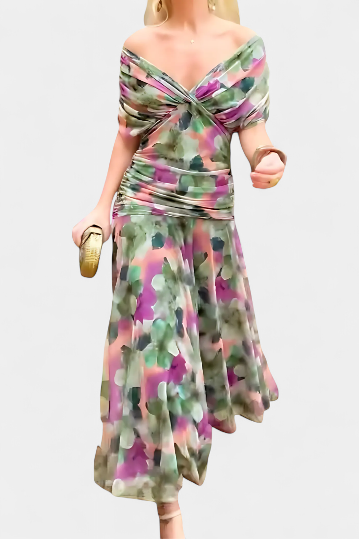 Alicia™ — Vestido floral con gracia etérea