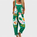 Jessica™ | Tuta Stampata Pulcini Verde