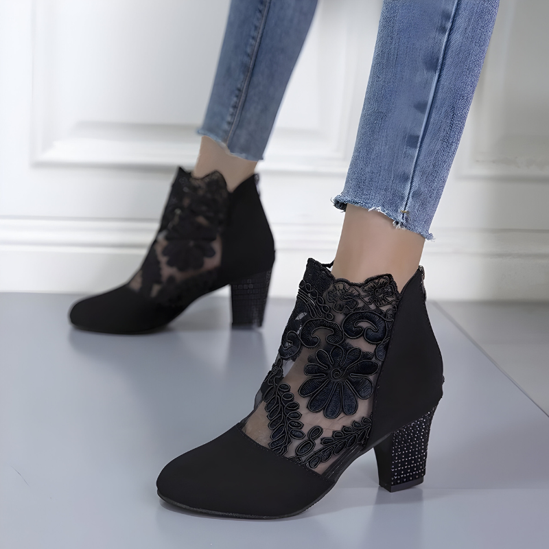 Tacones de Encaje