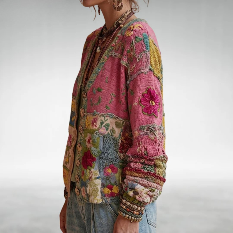 Genova | Cardigan Patchwork