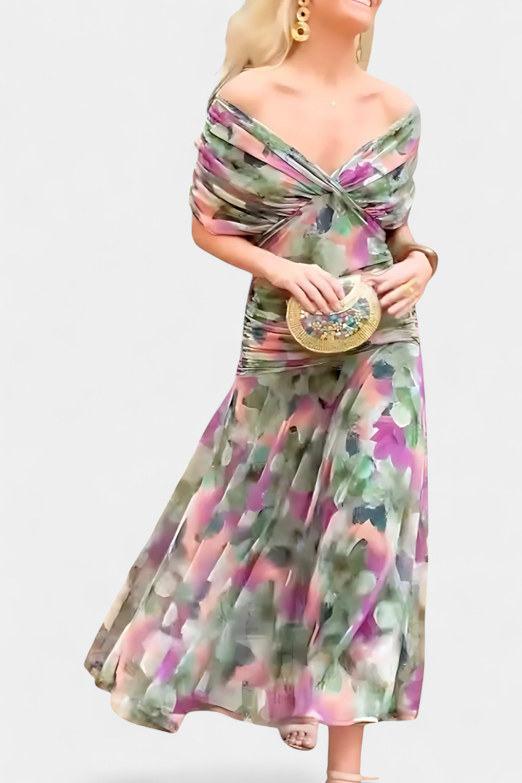 Alicia™ — Vestido floral con gracia etérea