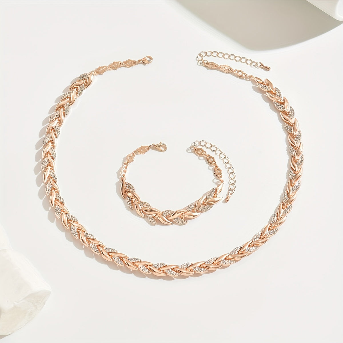 Verónica – Parure de Strass y Cristal