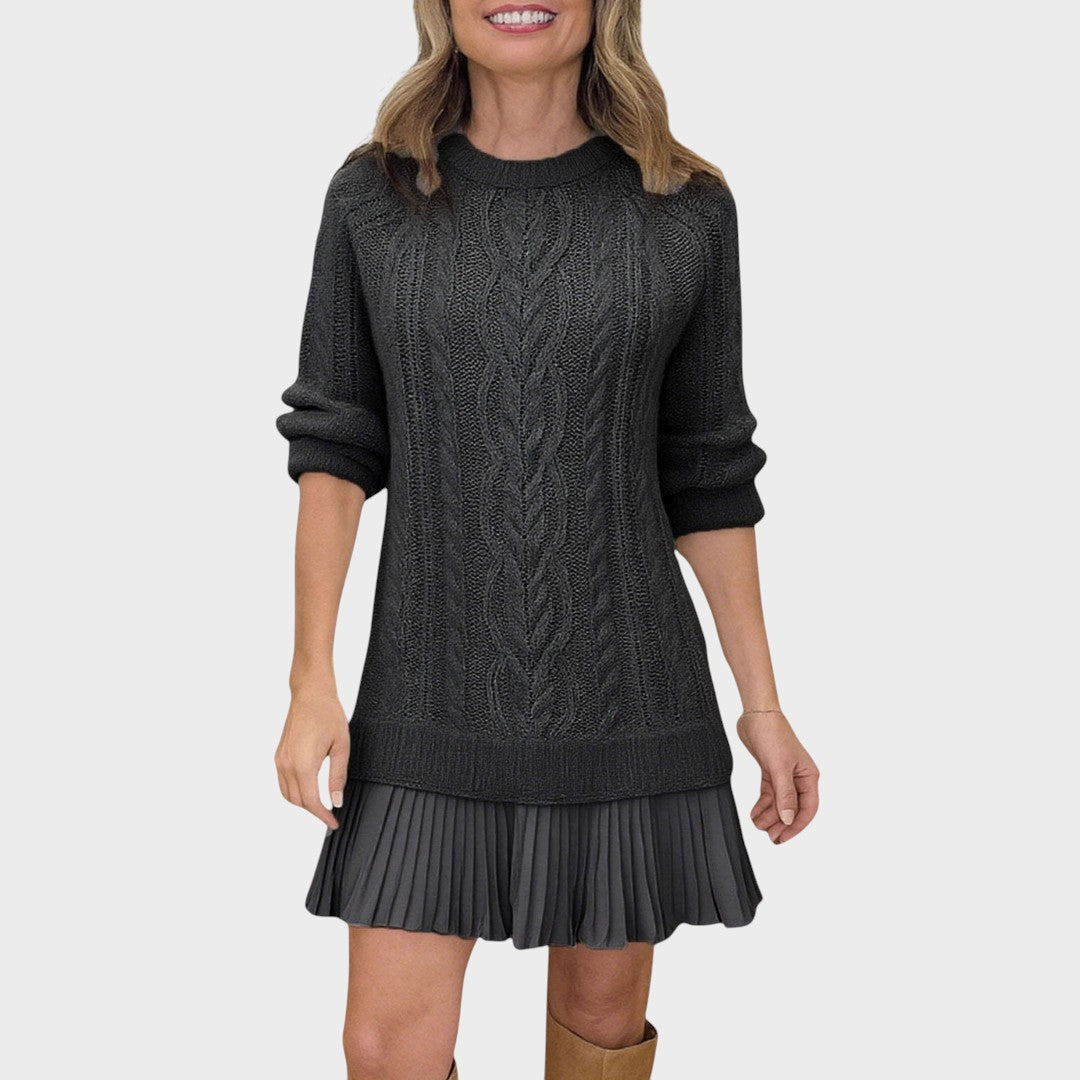 Vestido Gabriela de Punto Trenzado