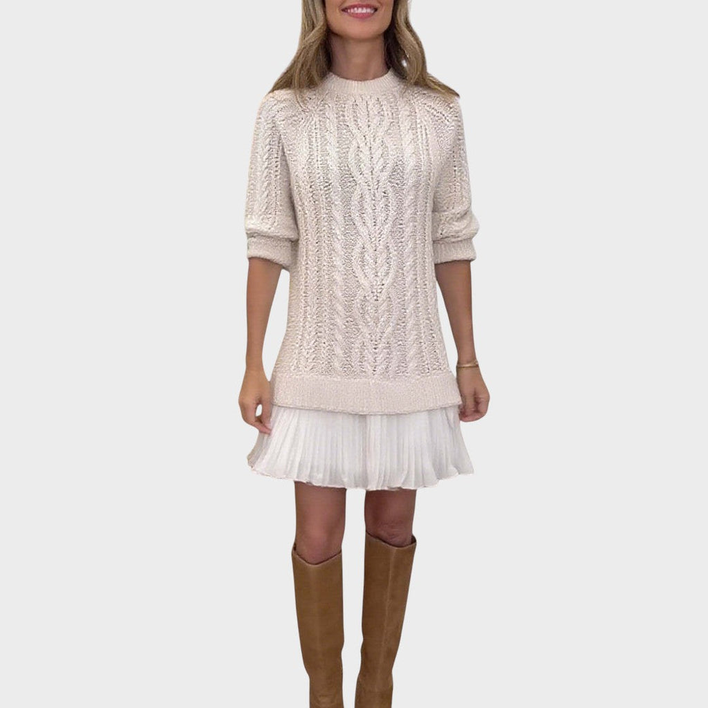 Vestido Gabriela de Punto Trenzado