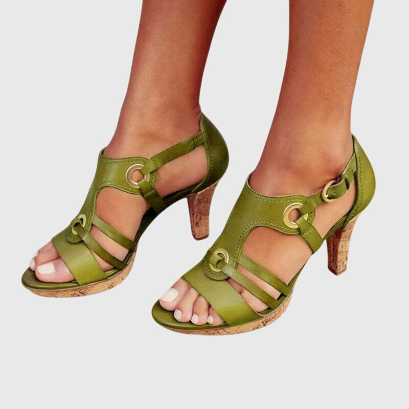 Valeria™ | Sandalias Elegantes con Toque Vintage