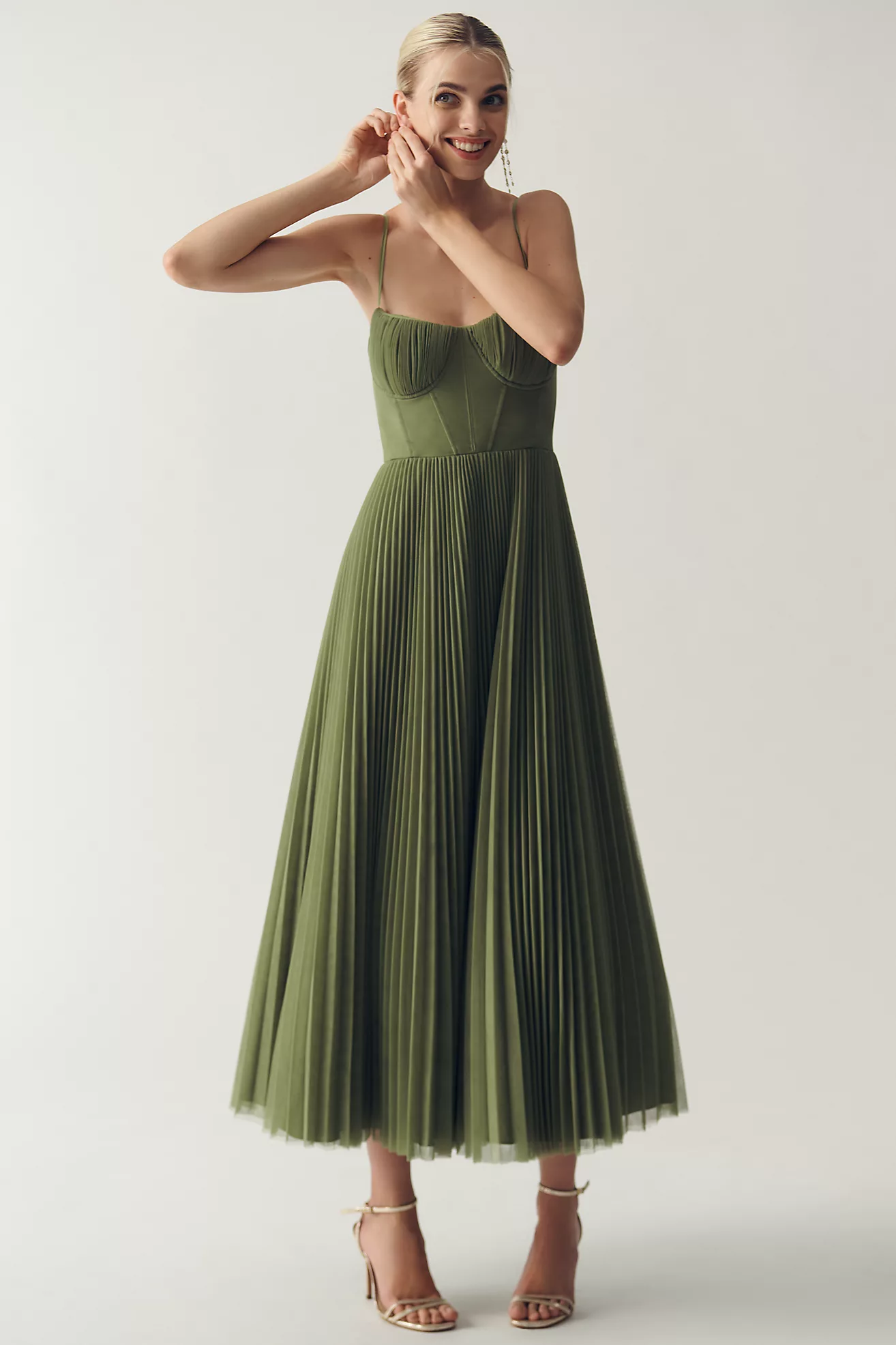 Vestido Tamara Midi con Corsé