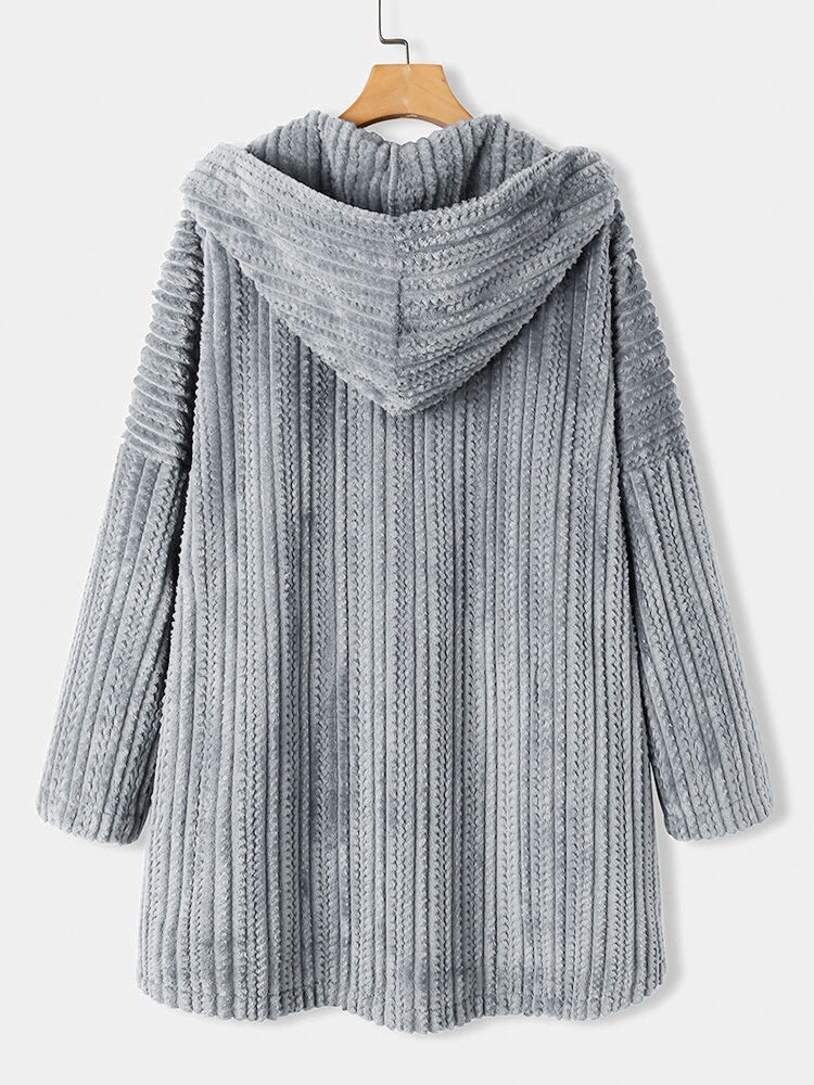 Manuela™ - Abrigo de invierno con solapa