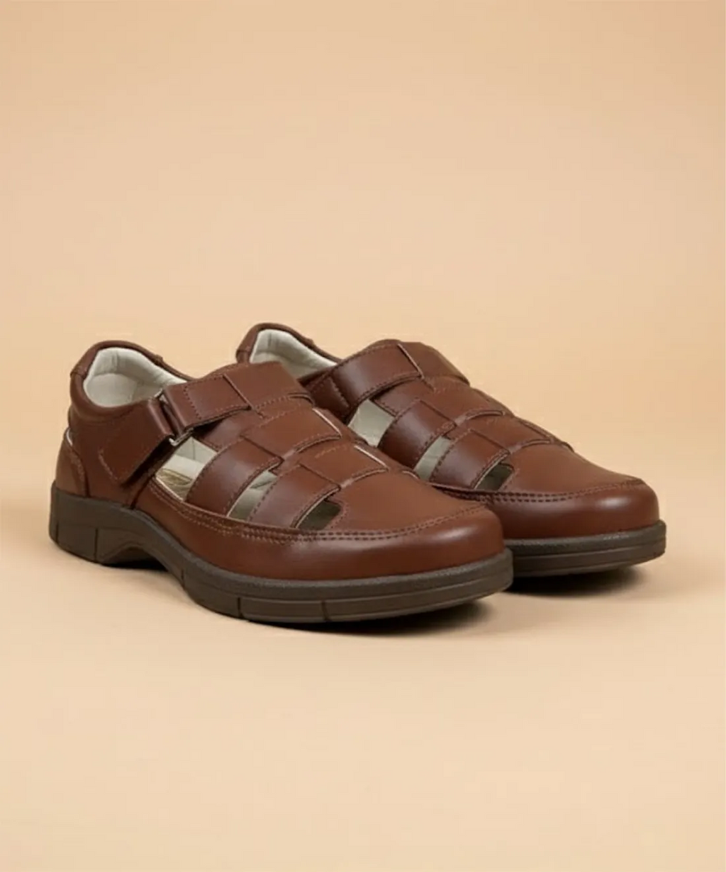 Huarache de Piel Burgos