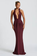 Vestido Tatiana™ | Elegancia fluida con escote halter