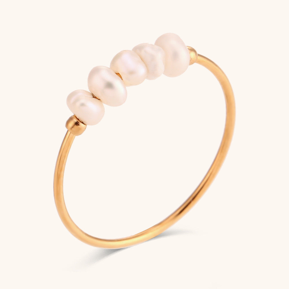 Anillo Freshwater de Perla