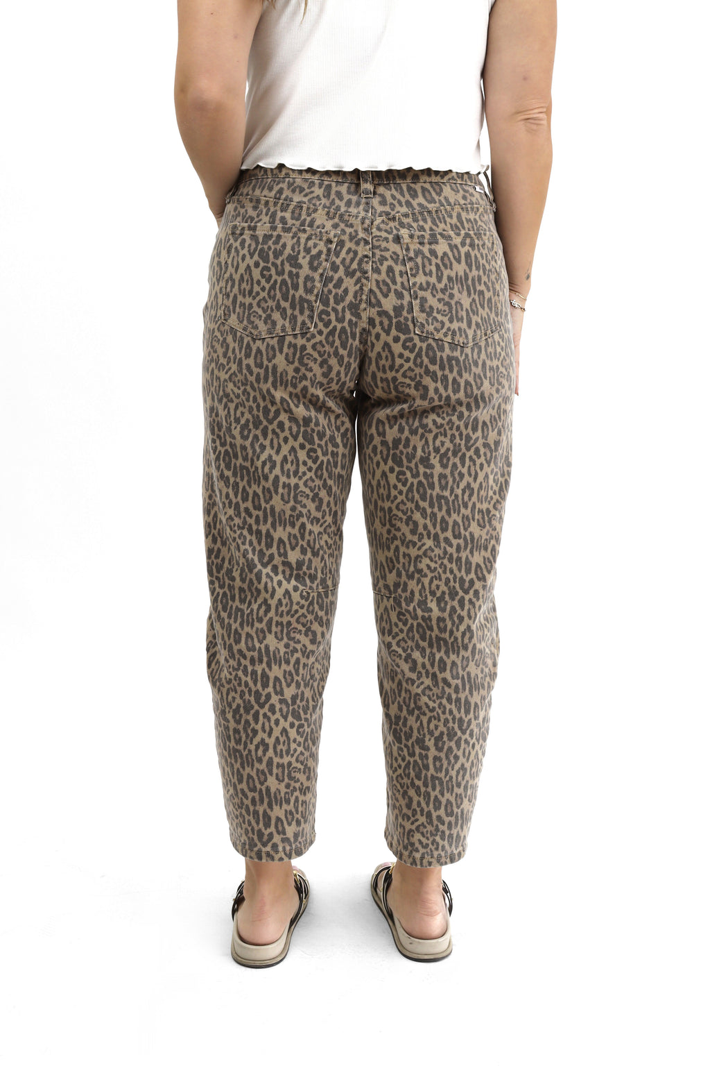 Jeans Leopard Barrel