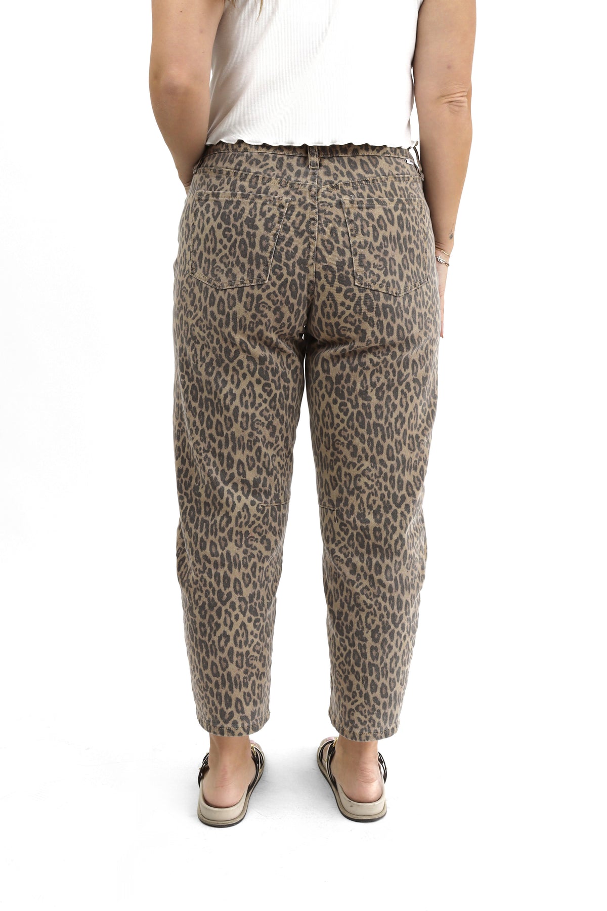 Jeans Leopard Barrel