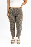 Jeans Leopard Barrel