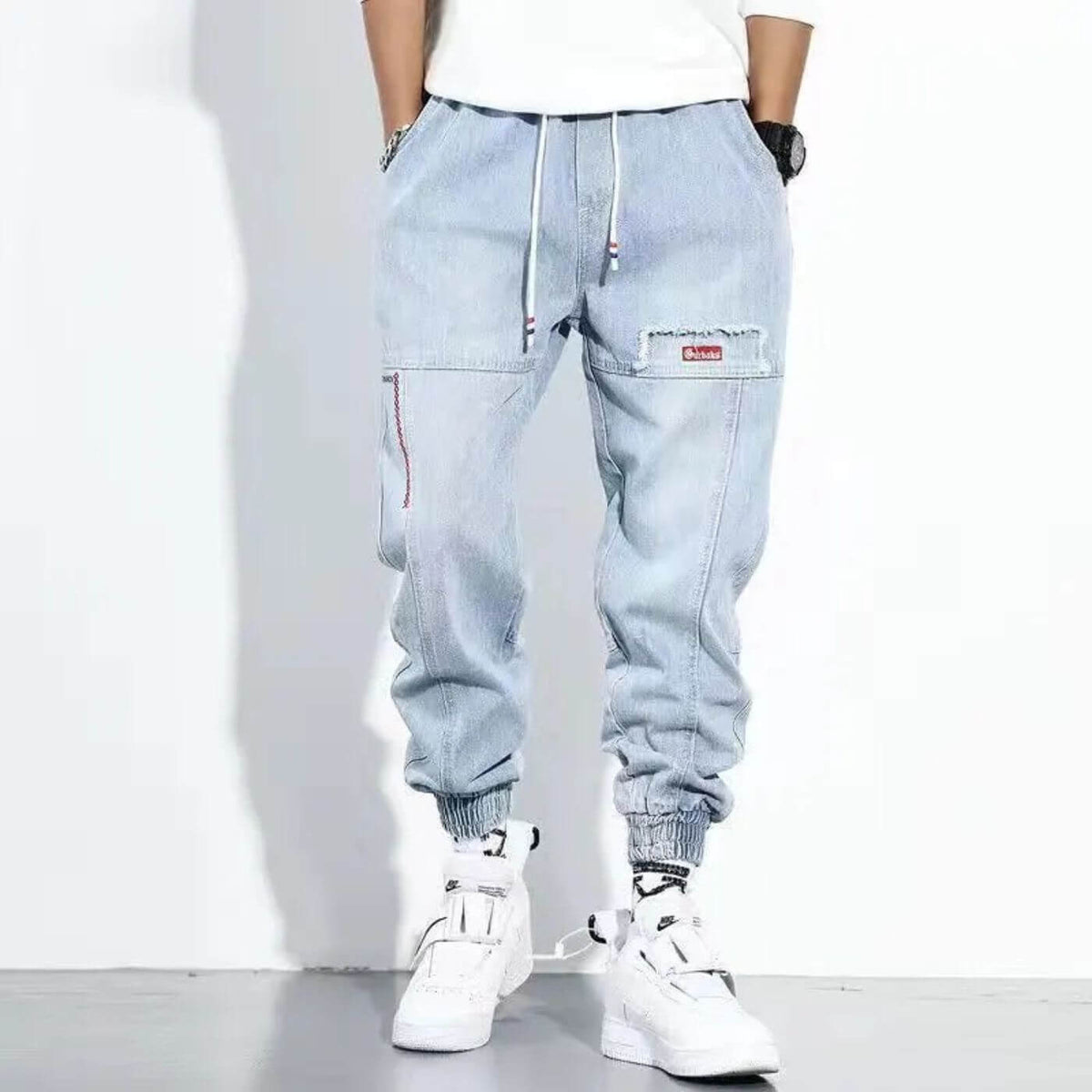 Bruno™ - Pantalones harem con cordón