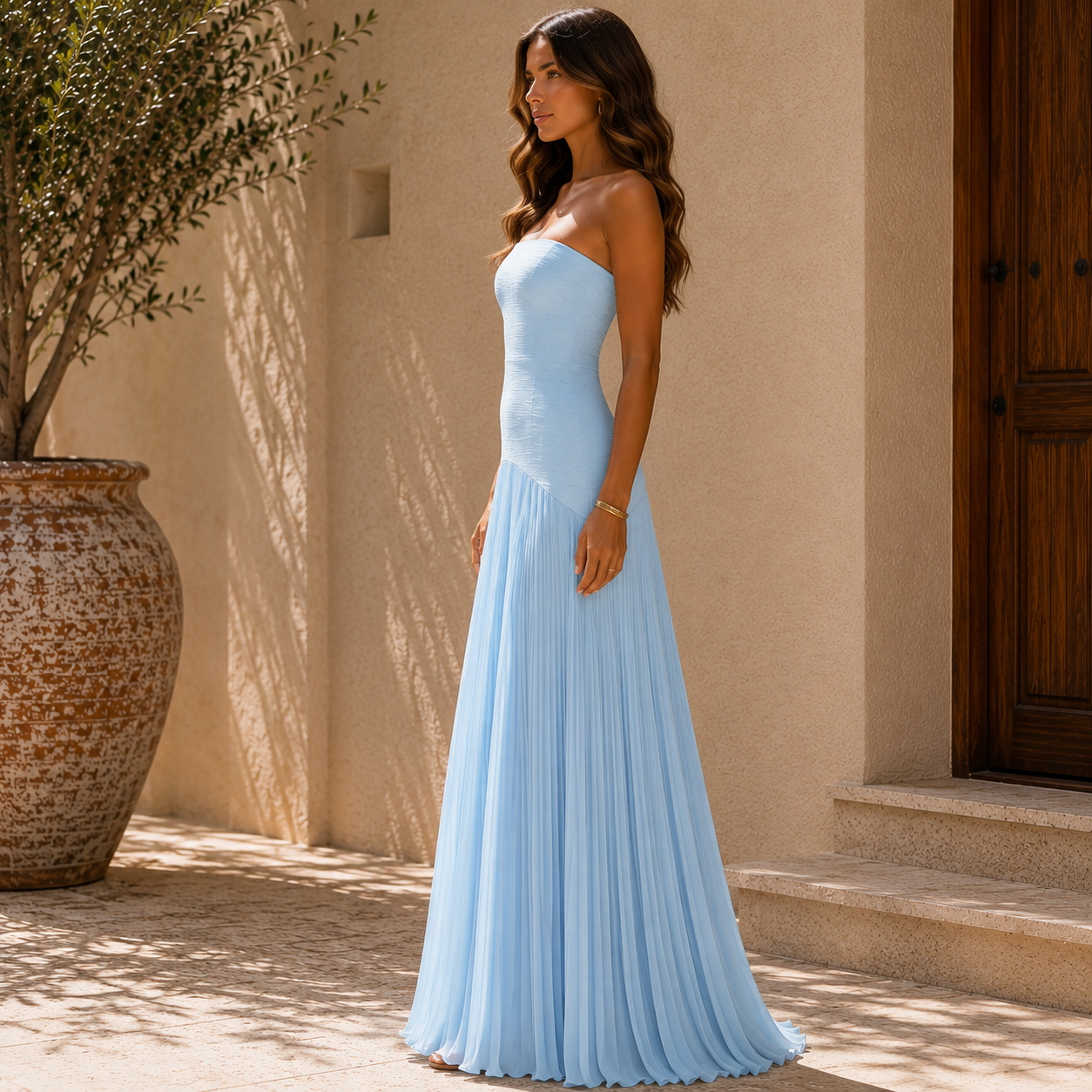 Vestido Almudena™ -  Elegancia Sofisticada que Estiliza con Delicadeza