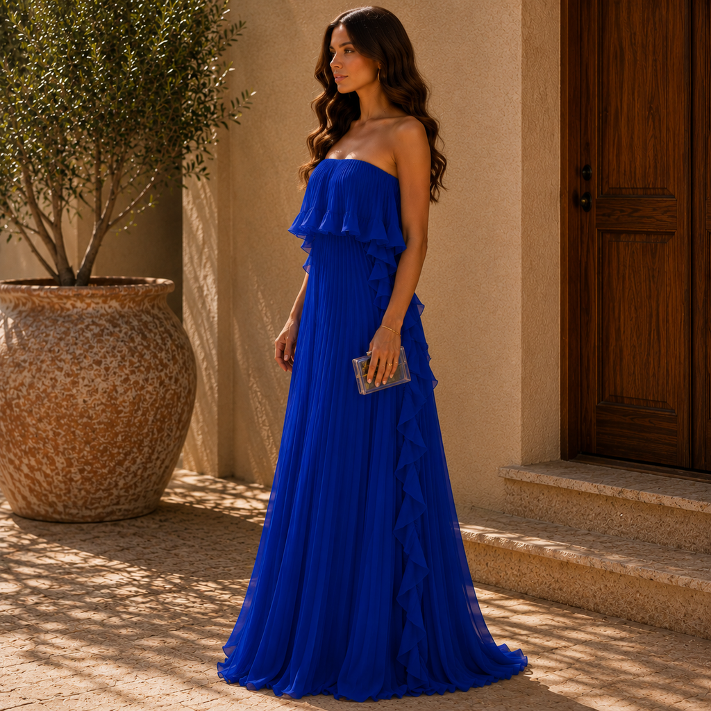 Vestido Rebeca™ | Luz, Movimiento y Elegancia Tropical