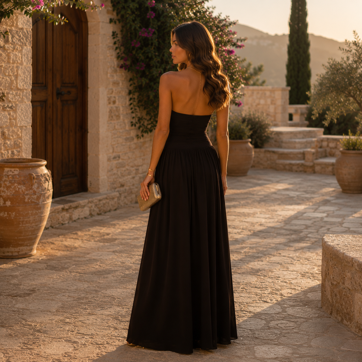 Vestido Lorena™ -  Elegancia Atemporal que Estiliza y Enamora