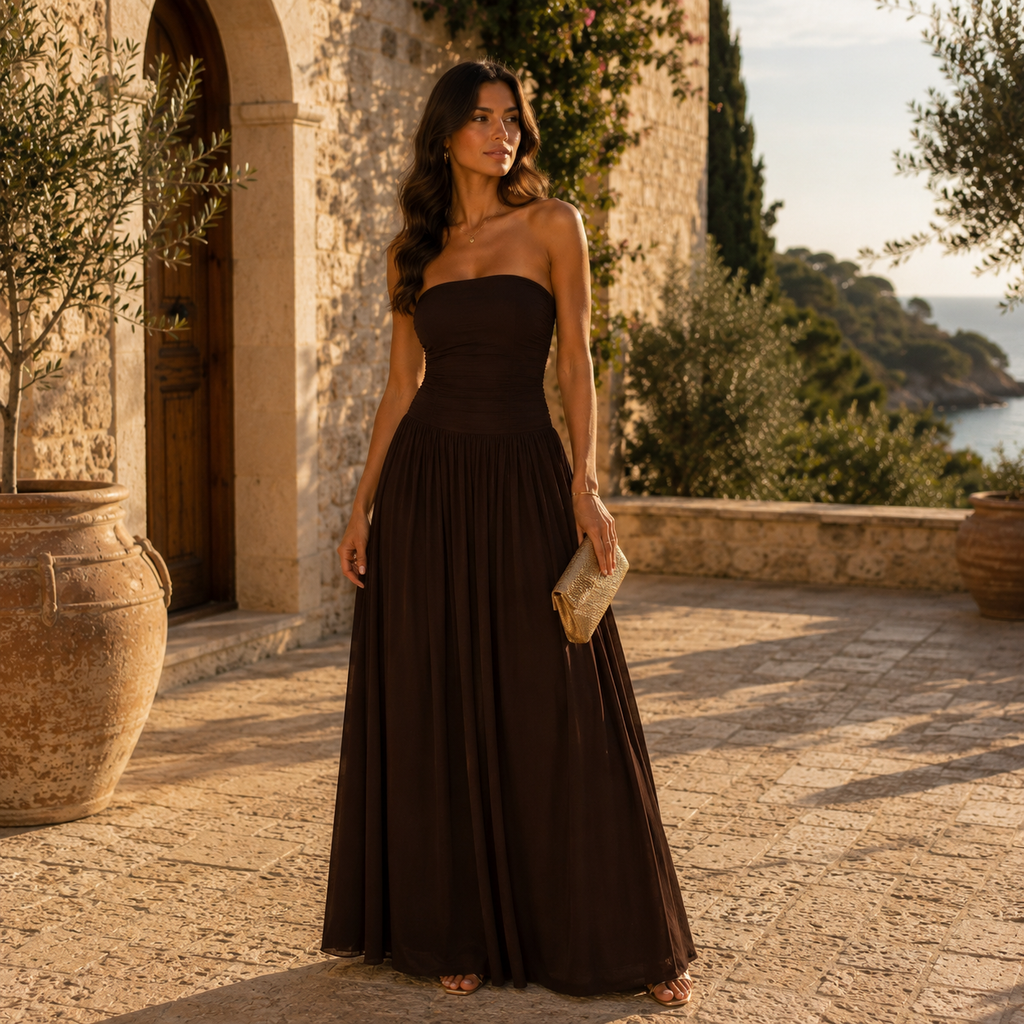 Vestido Lorena™ -  Elegancia Atemporal que Estiliza y Enamora