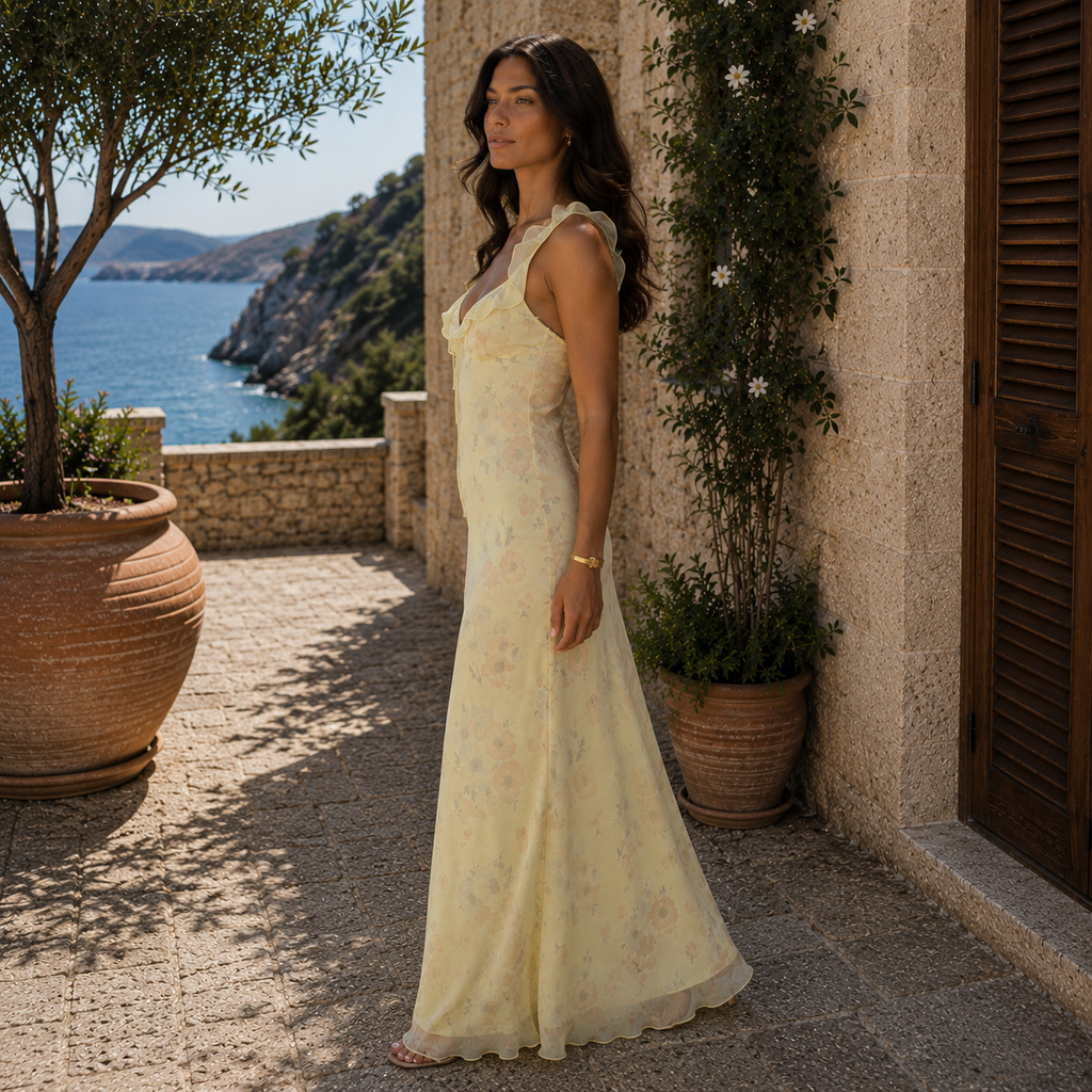 Vestido Ángeles™  -  Delicadeza Romántica y Elegancia Atemporal