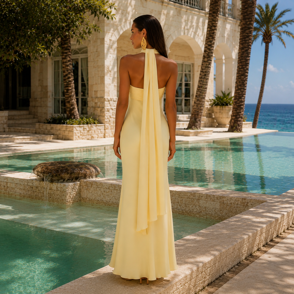 Vestido Jhoana™ -  Minimalismo Sofisticado y Elegancia Atemporal