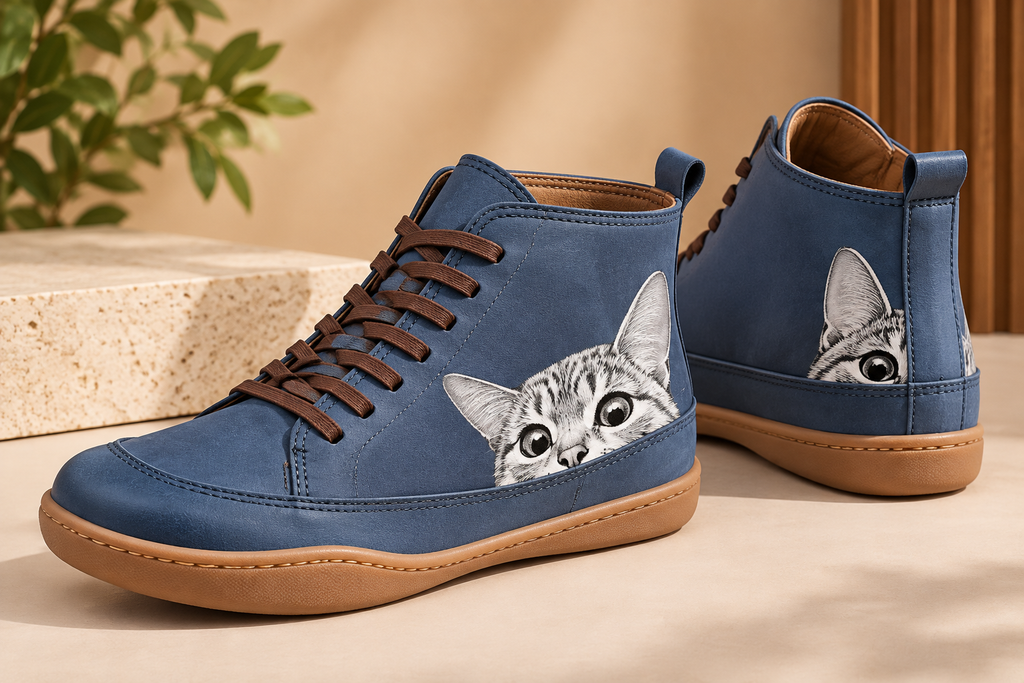 Mina™ | Botines para amantes de los gatos