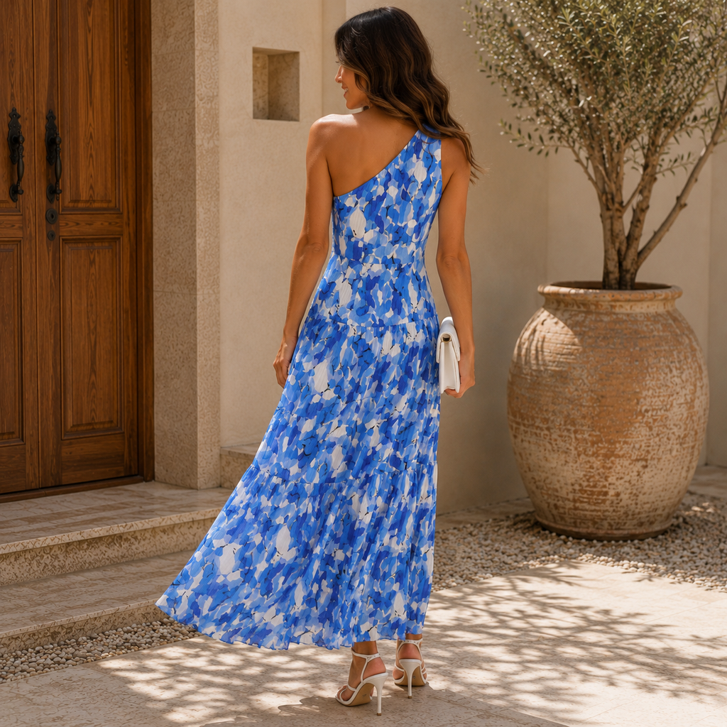 Vestido Leire | Frescura Mediterránea y Elegancia Romántica