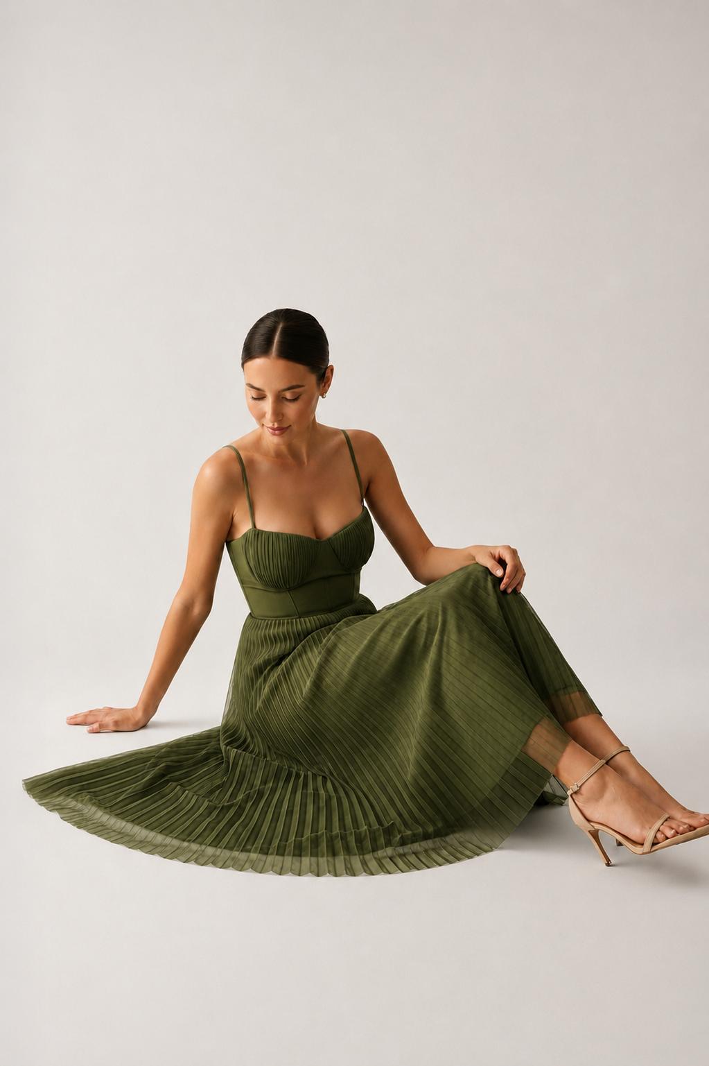 Vestido Tamara Midi con Corsé
