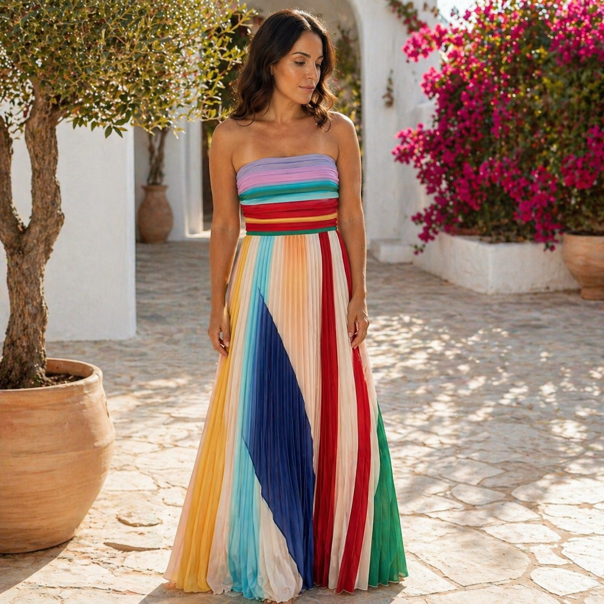 Lisa™ | Vestido largo palabra de honor elegante y sofisticado
